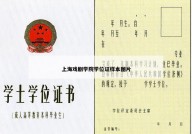 上海戏剧学院学位证样本图片