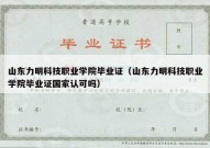 山东力明科技职业学院毕业证（山东力明科技职业学院毕业证国家认可吗）