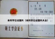 本科学位证图片（本科学位证图片大全）
