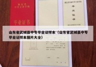 山东省武城县中专毕业证样本（山东省武城县中专毕业证样本图片大全）