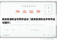 西安思源职业学院毕业证（西安思源职业学院毕业证图片）