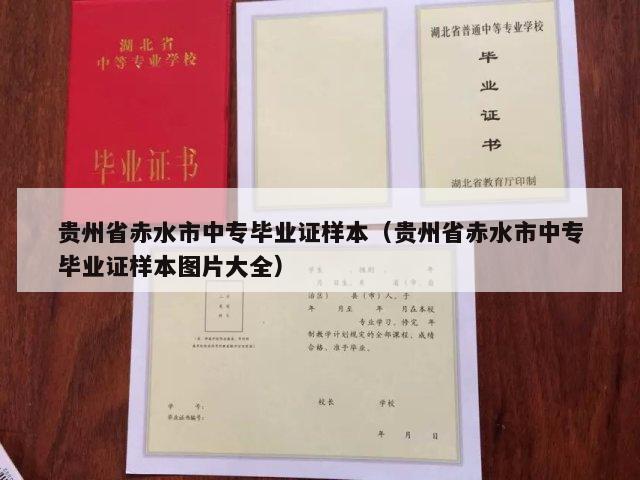 贵州省赤水市中专毕业证样本（贵州省赤水市中专毕业证样本图片大全）