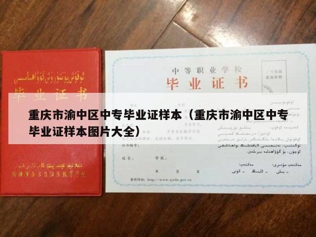 重庆市渝中区中专毕业证样本（重庆市渝中区中专毕业证样本图片大全）