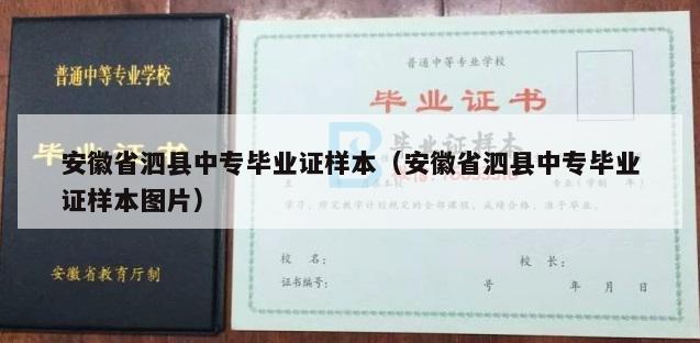安徽省泗县中专毕业证样本（安徽省泗县中专毕业证样本图片）