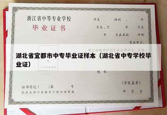 湖北省宜都市中专毕业证样本（湖北省中专学校毕业证）