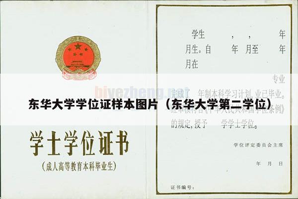 东华大学学位证样本图片（东华大学第二学位）