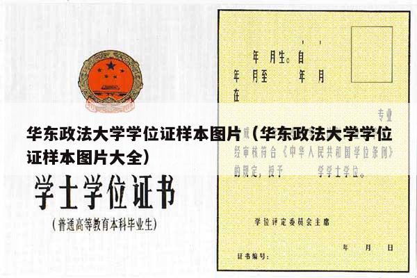 华东政法大学学位证样本图片（华东政法大学学位证样本图片大全）